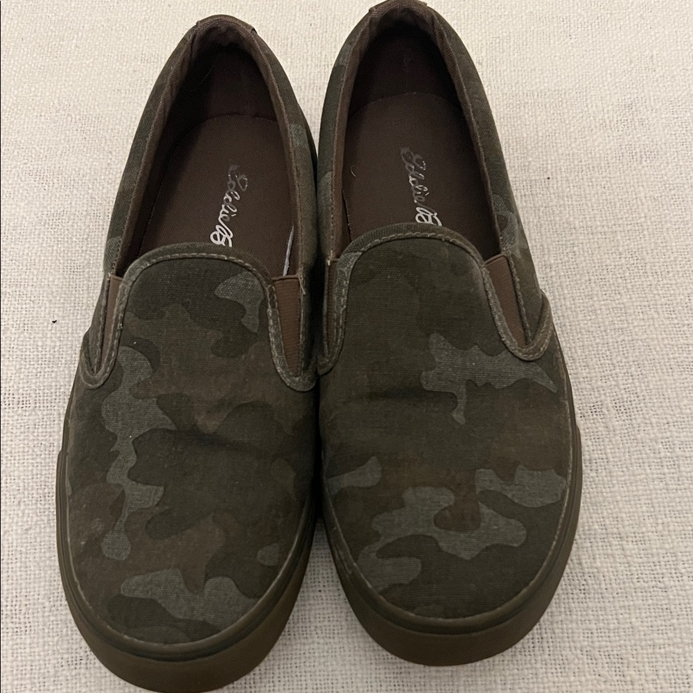 Eddie Bauer Men’s Camouflage Haller Slip-On Shoes Size 12